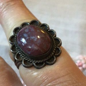 Antique Agate or Jasper (?) Ring